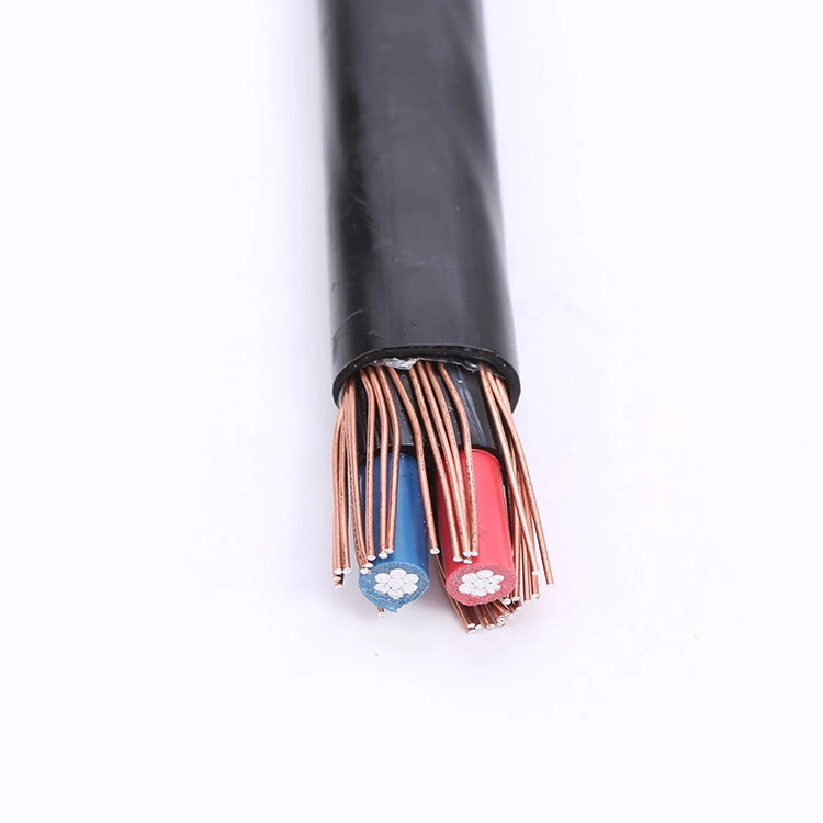 0.6/1kv 2X8 AWG XLPE/PVC Power Cable Aluminum Concentric Neutral Concentric Cable