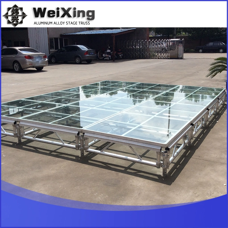 Aluminum Alloy Platform Event Moving Folding Decoration Wedding Mobile Portable Stage