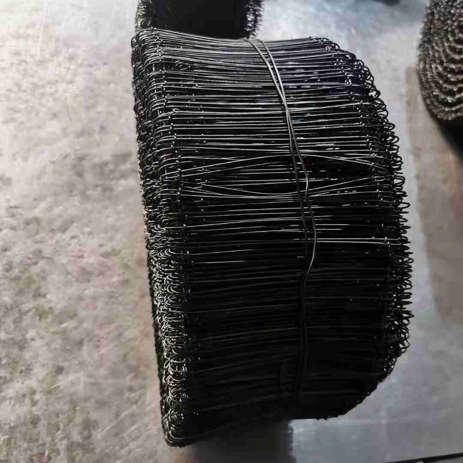 Hecho en China Bar Tie/Ate el cable negro (Recocido) 6.5'' - Hardware para la construcción