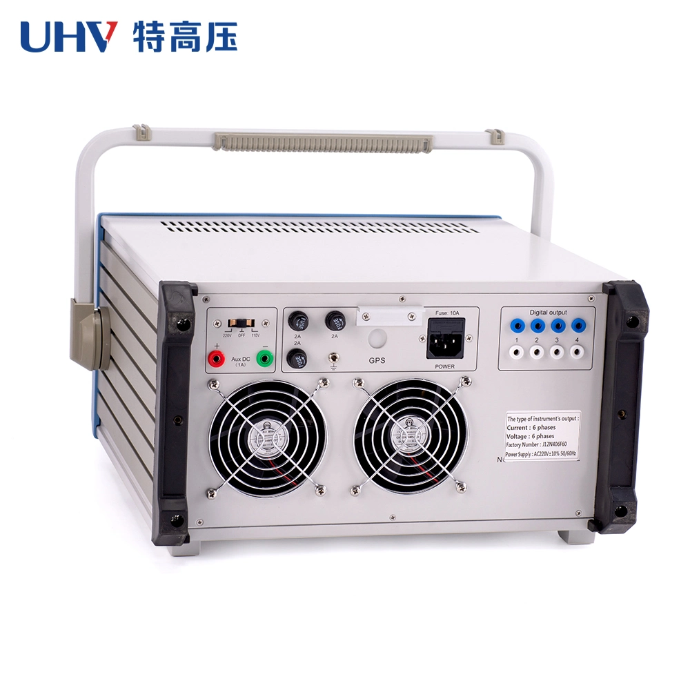 Ht-1200 6 Phase Microcomputer Protection Relay Tester Electrical Primary Current Injection Test Set