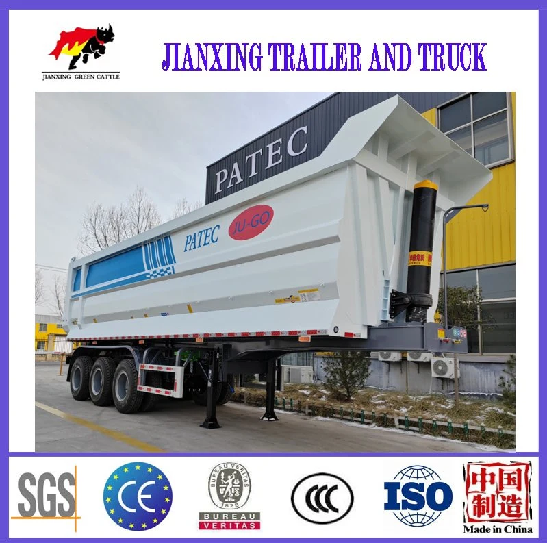 Heißer Verkauf Beliebte Tri-Axle Anhänger 50 Ton Dump Truck Trailer