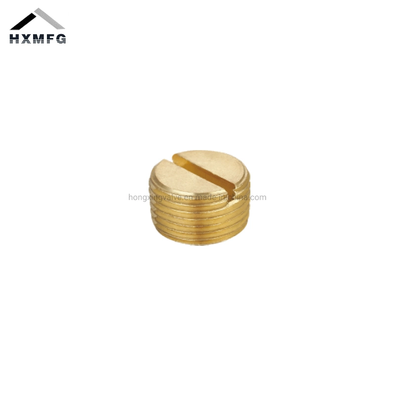 Male America Range Brass Thread Pipe Fitting Plug