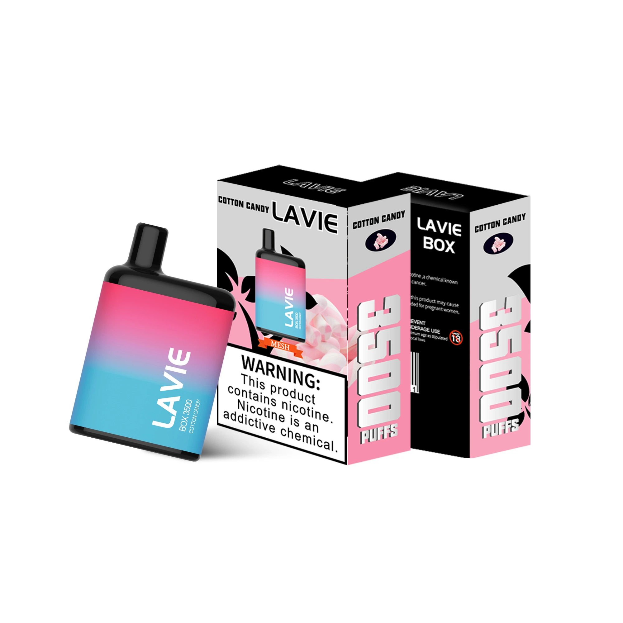 Lavie Mini OEM/ODM 3500puffs Disposable Vape Pod Puff Pen Electronic Cigarette with Vape Filter