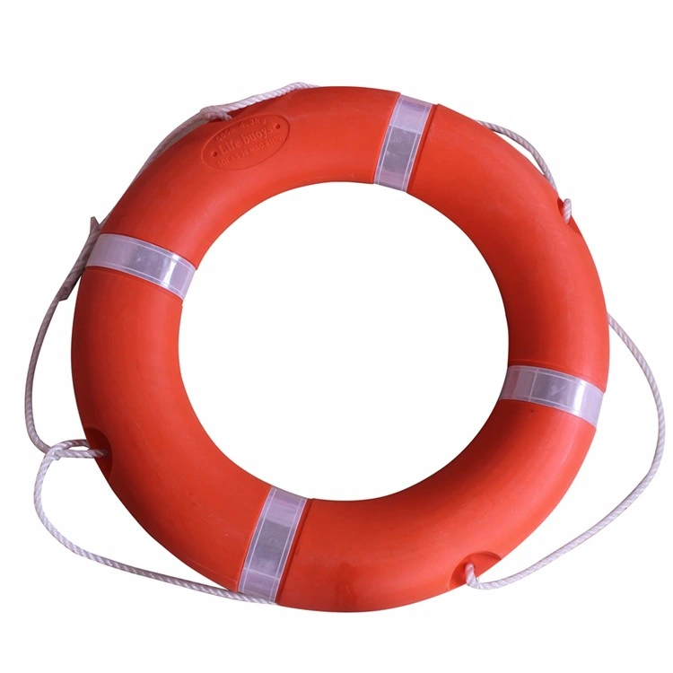 2.5kg 4.3kg CCS Lifebuoy Orange Color Marine Life Buoy Life Ring