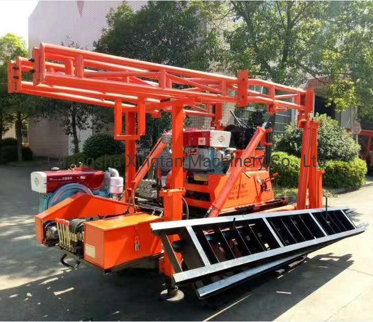 Crawler Mounted Gy-200 Rotary Core Wilre Line Drilling Rig