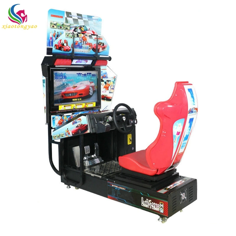 Indoor Racing Moto Coin Opearted Machine de jeu vidéo Arcade Racing