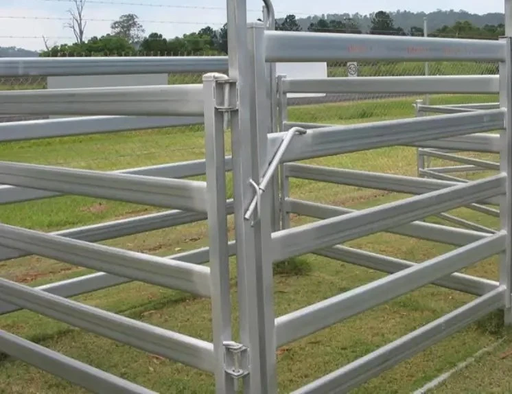 Farm Gate Hinges Cattle Feeder Garden Fence Sheep Fencing Yard Panels