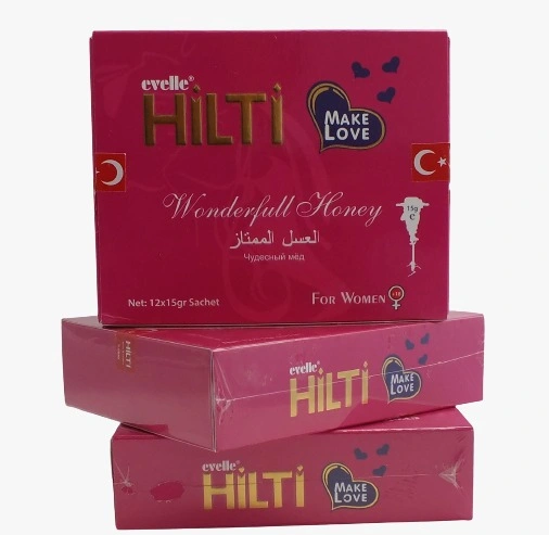 Wholesale/Supplier Evelle Hilti Wonderfull Honey for Ladies 12X15gr Stick Royal VIP Honey Secret Power