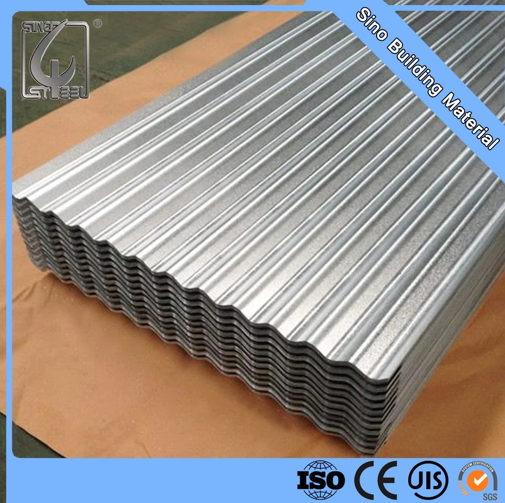 Building Material Dx51d, Dx52D, Dx53D, SGCC Hot Rolled Galvanized Corrugated Steel Plate Roofing Sheet