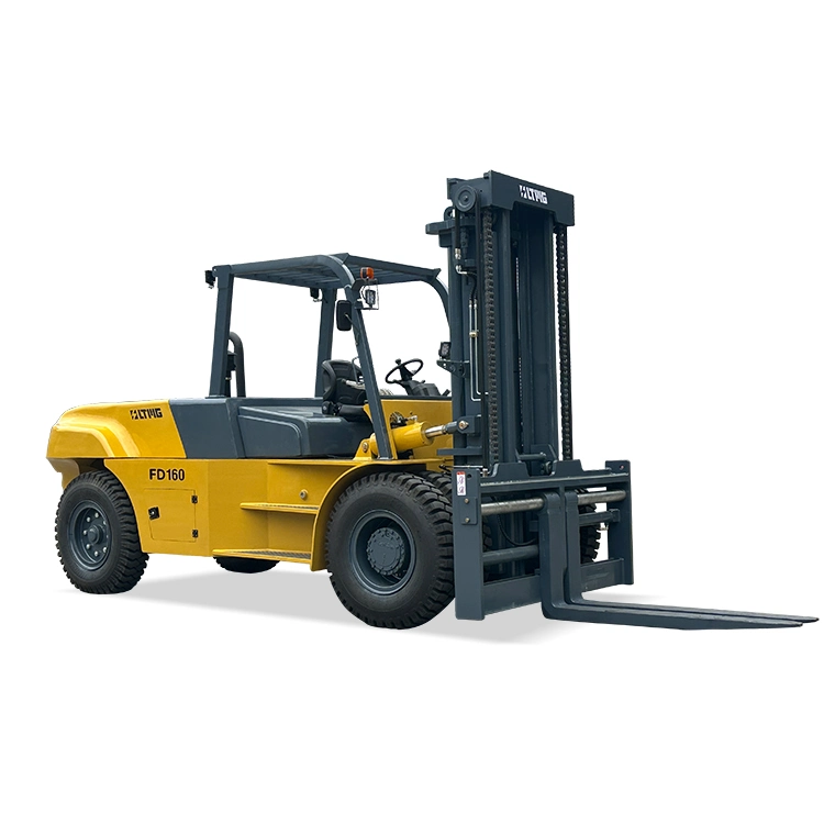 Ltmg 15t 16t 20t Diesel Forklift with Side Shifter and Fork Positioner and Cum Mins Engine