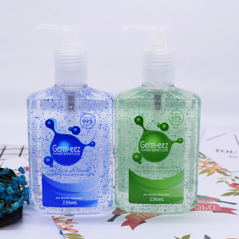 Hand Sanitizer Gel mit feuchtigkeitsspendenden Perlen Aloe Vera Essenz