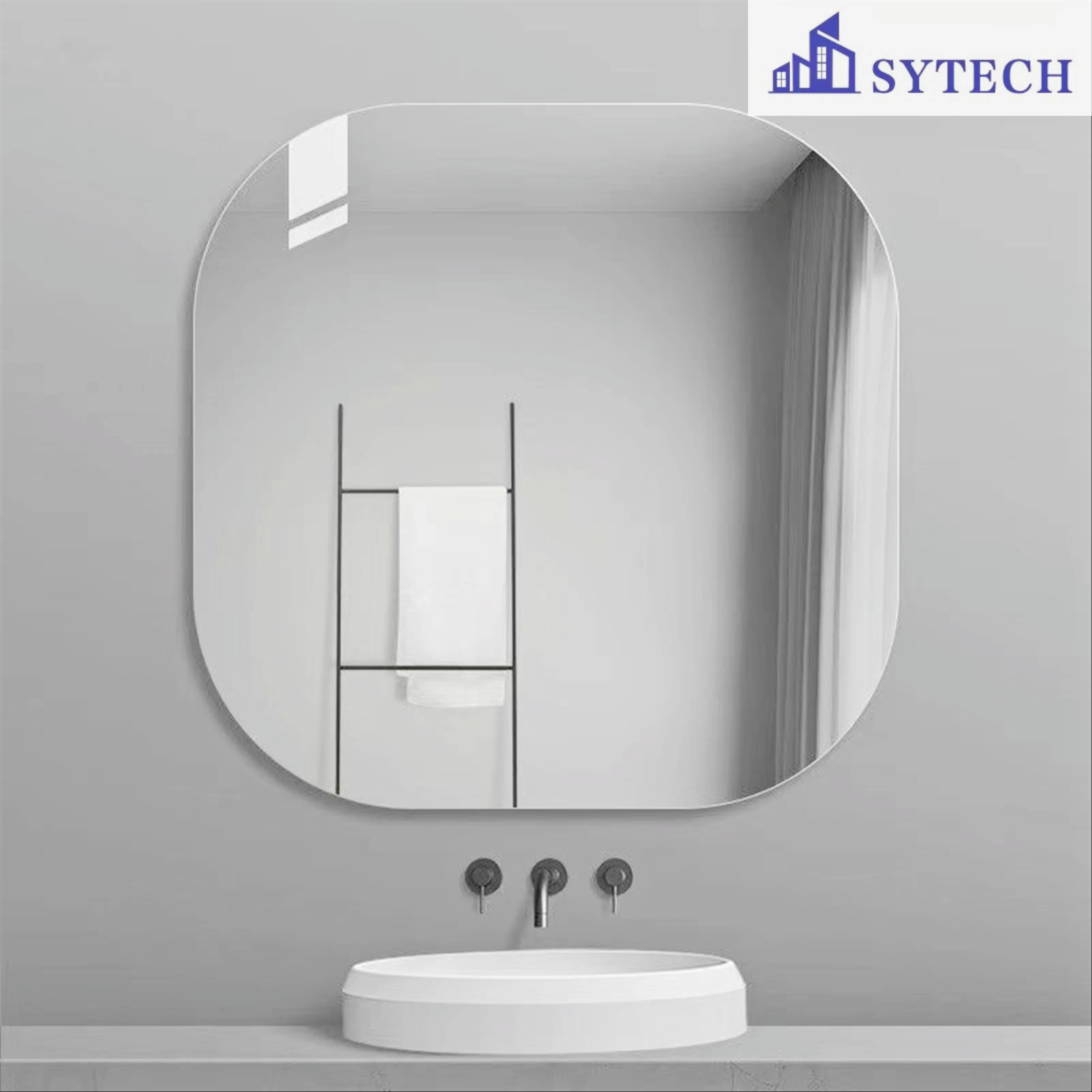 New Fashion Design Frameless Samrt Wholesale/Supplier Home Decoration Oval Round Shape Aluminum Iron Wall LED Mirror/Bathroom Furniture/Float Glass/LED /Tempered Glass