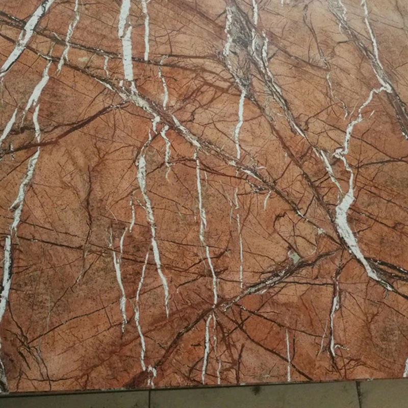 1220*2440*3mm Faux Marble Solid PVC Plastic UV Marble Sheet for Wall Decoration