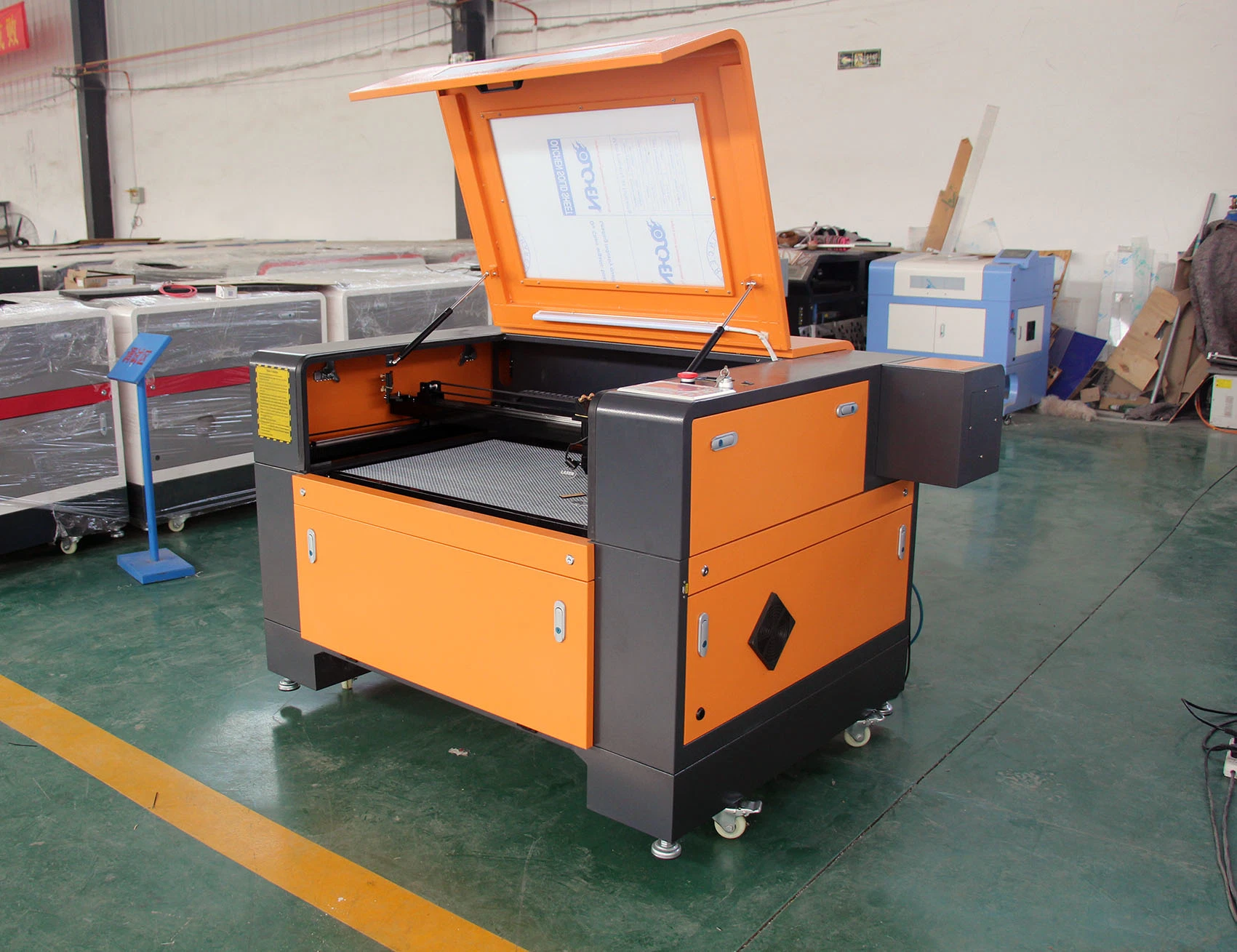 CO2 80W 100W CNC Laser Cutting for Wood Acrylic Die Board