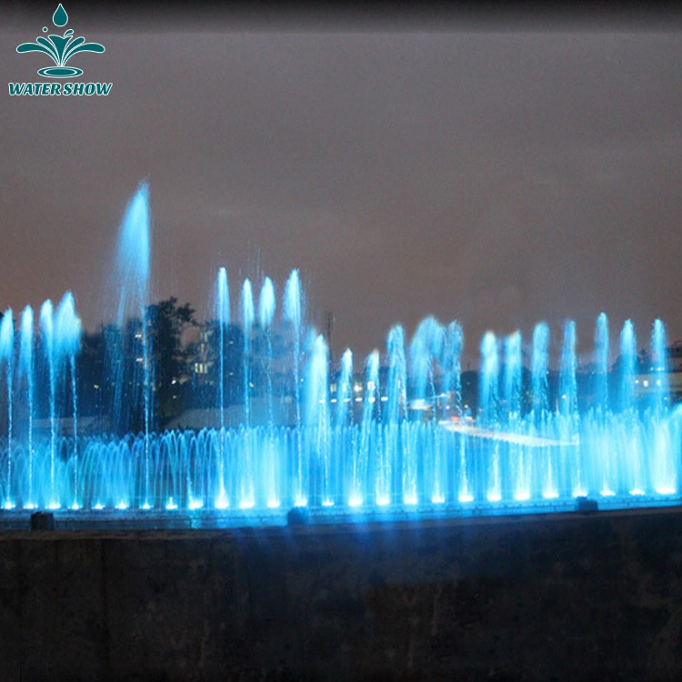 Hotel Plaza Square Outdoor Decoration Stainless Steel Colorful Musical Fountain