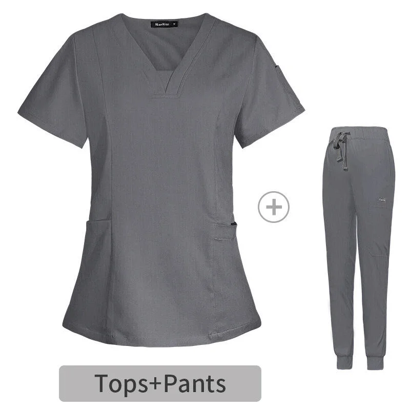 The Latest Men's and Women's Medical and Nursing Uniforms Work Clothes Medical and Health Service Suits