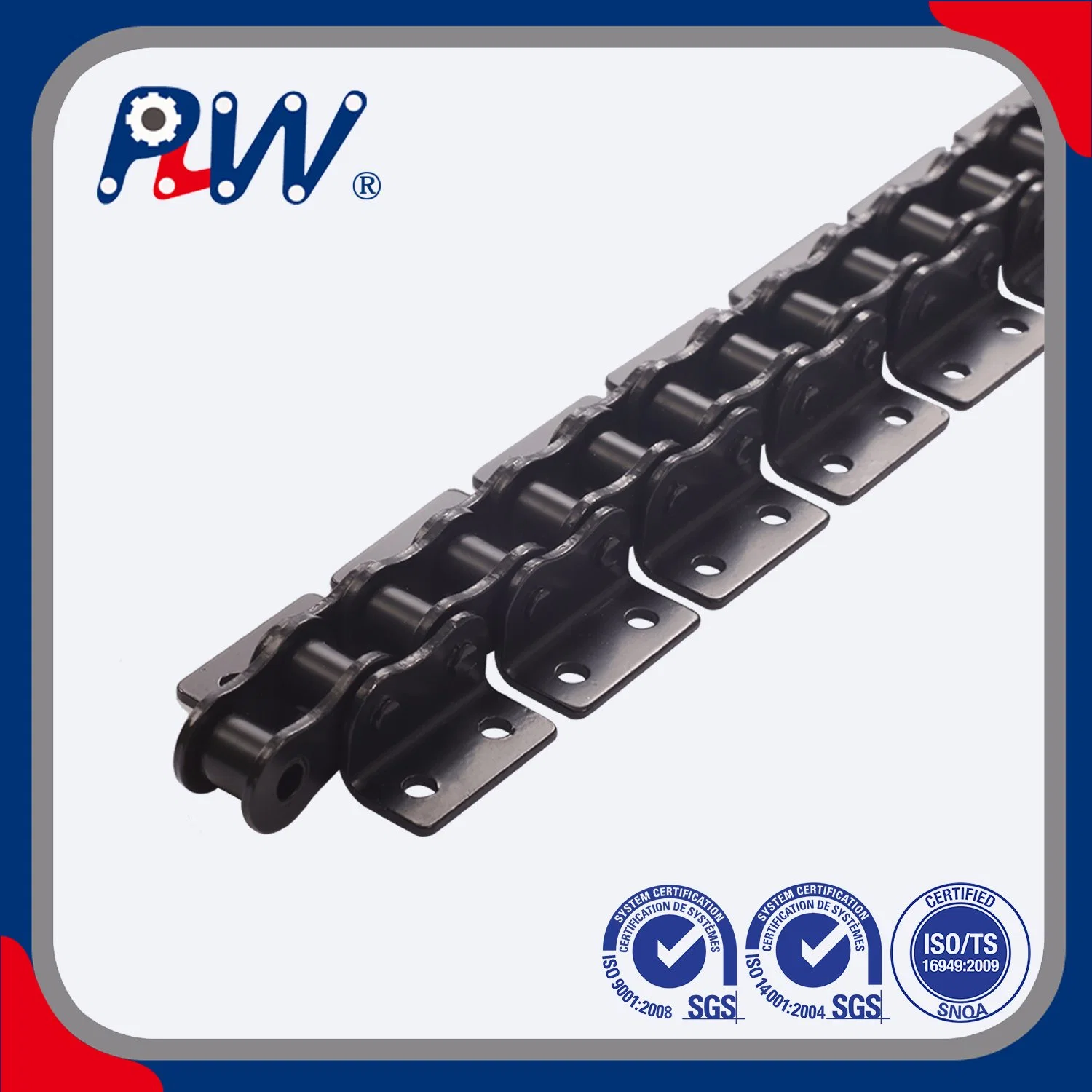 Alloy Oil Resistant Made-to-Order Stainless Steel Chain