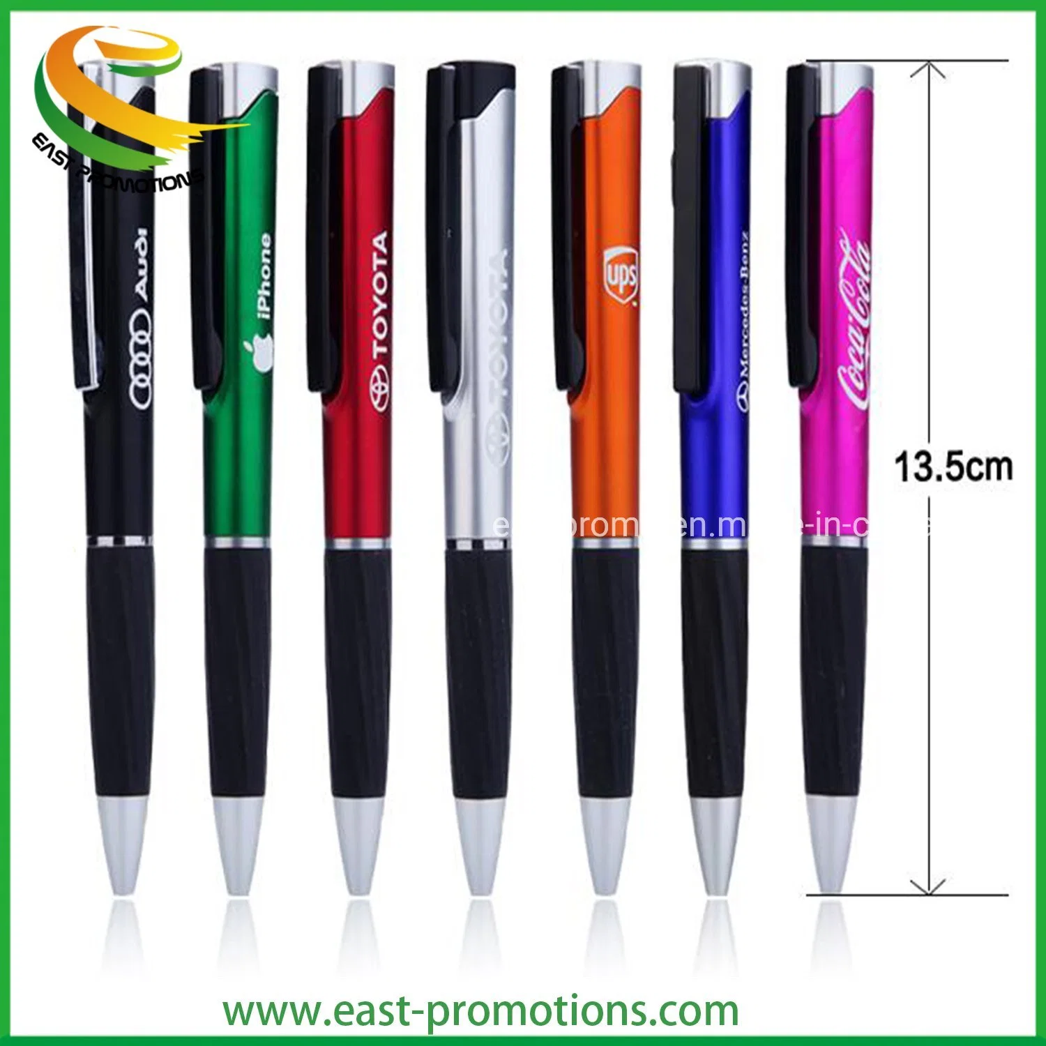 Custom LED Logo Light Ballpoint Pen Promotional Pens for Advertising