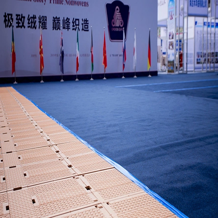 2023 China Portable Interlocking Construction Mats Stadium Cover Event Flooring for Temporary Roadway