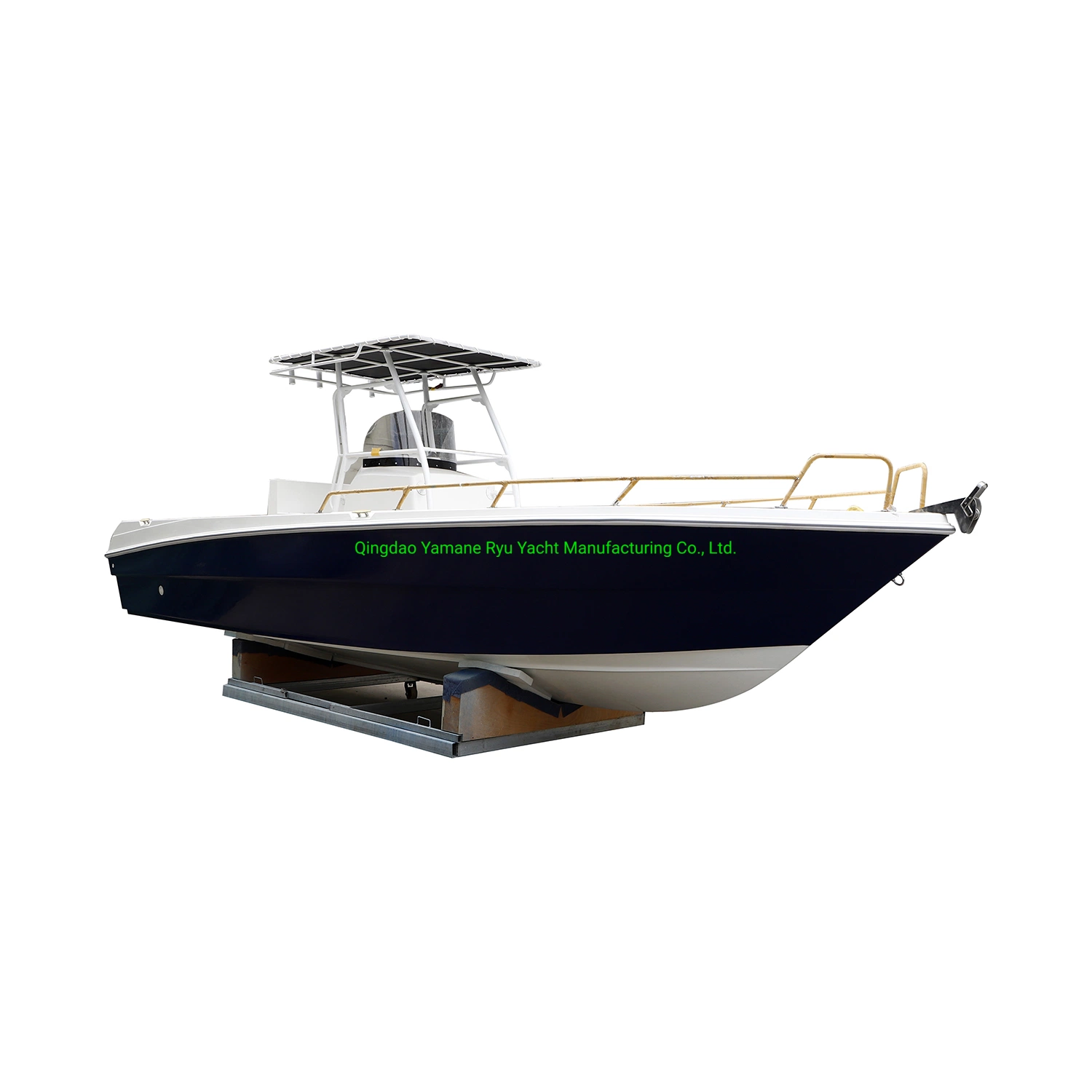 28FT Yamene Fiberglass Fishing Boat Center Console Sports Boat T-Top Ferry in Good Price