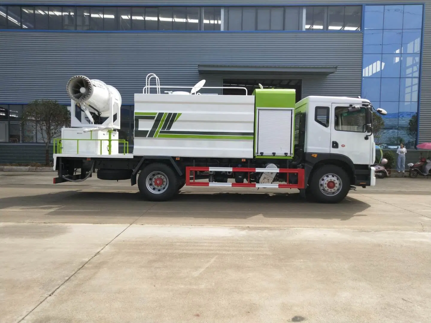 3tonne 5ton camion réfrigéré pour le transport de déchets médicaux avec dispositif de désinfection de l'assainissement