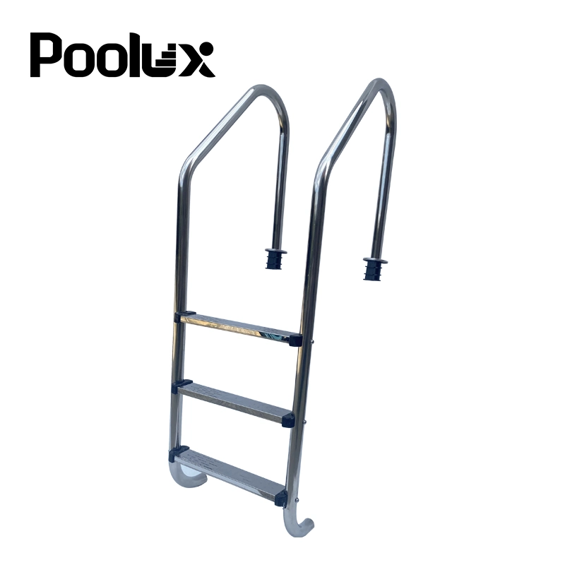 2 Steps Anti-Slip Safe and Solid 304 Stainless Steel Swimming Pool Ladders