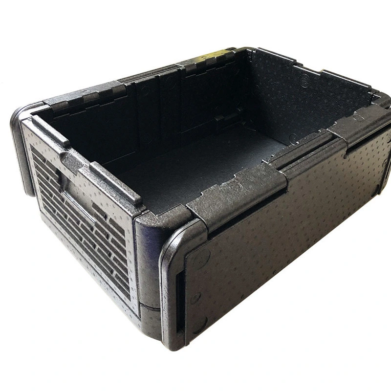 Car Camping Multifunctional Plastic Large Capacity Storage Bin Portable Folding Outdoor Black Storage Boxes