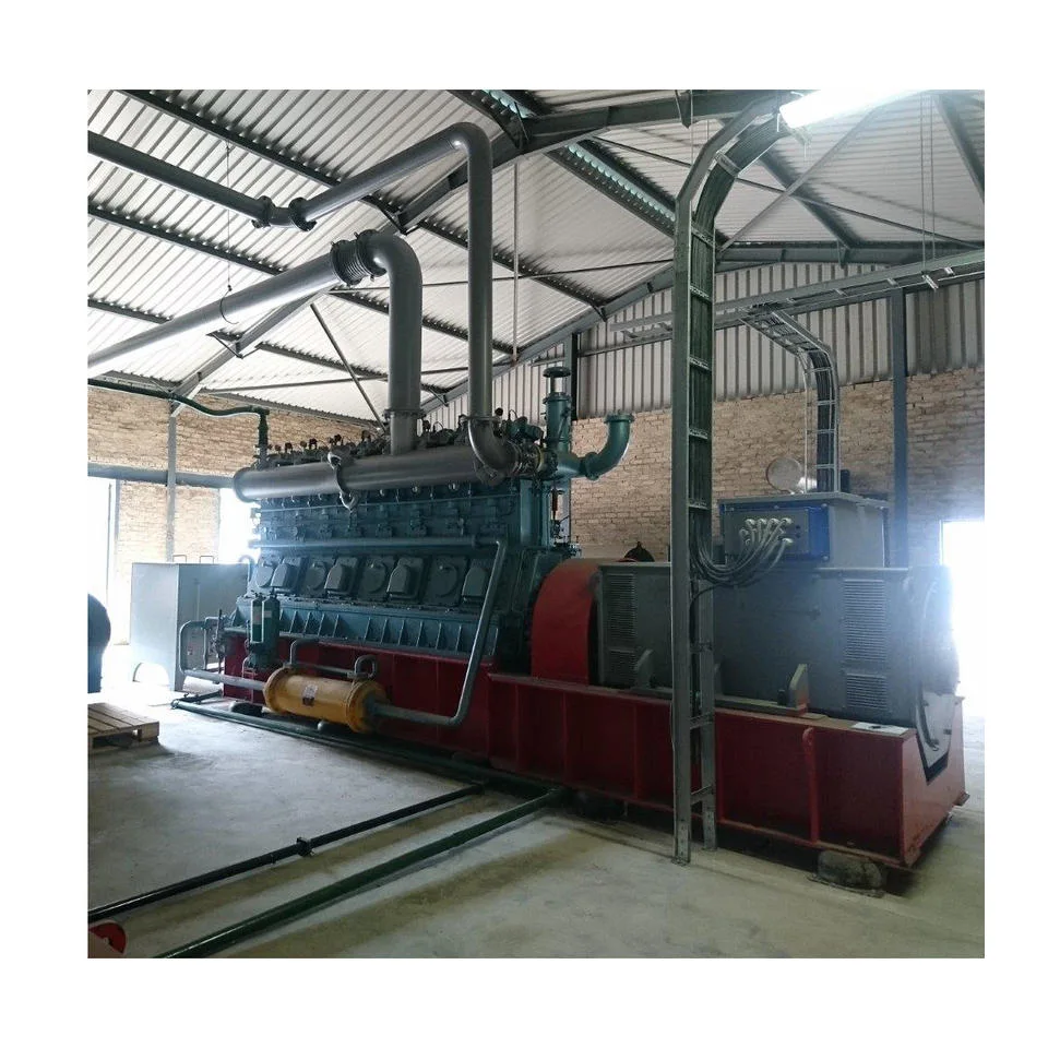 50-2000kw Biomass Pellet Gasification Gas Engine Generator