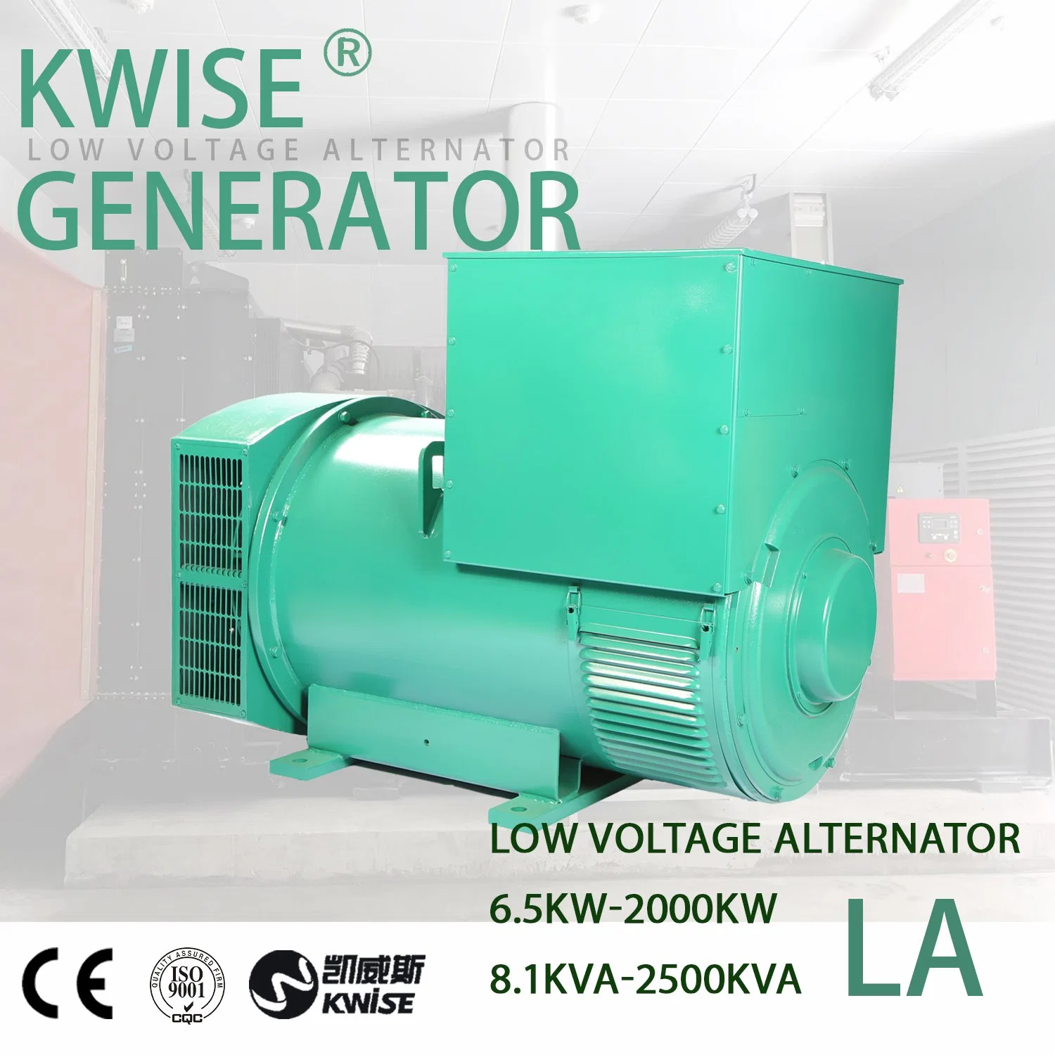 Air Cooled Three Phase 320kw 50Hz 60Hz Diesel Engine Pm Motor Single Bearing Alternator with Digital AVR for Power Genset