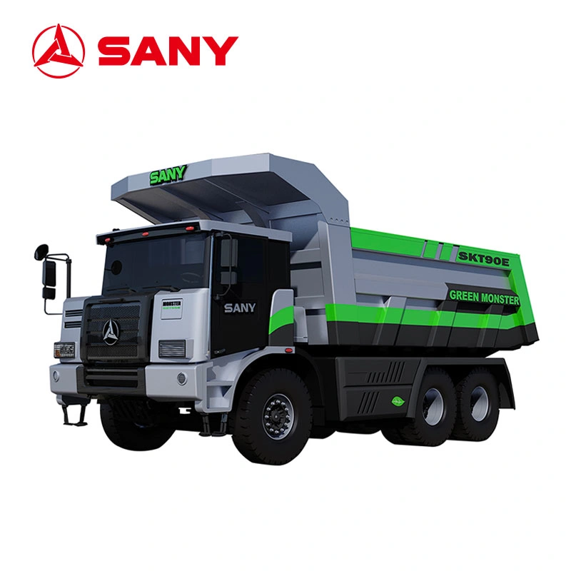 شاحنة التعدين الكهربائية Sany Skt90e شاحنة قلابة كهربائية خارج الطرق