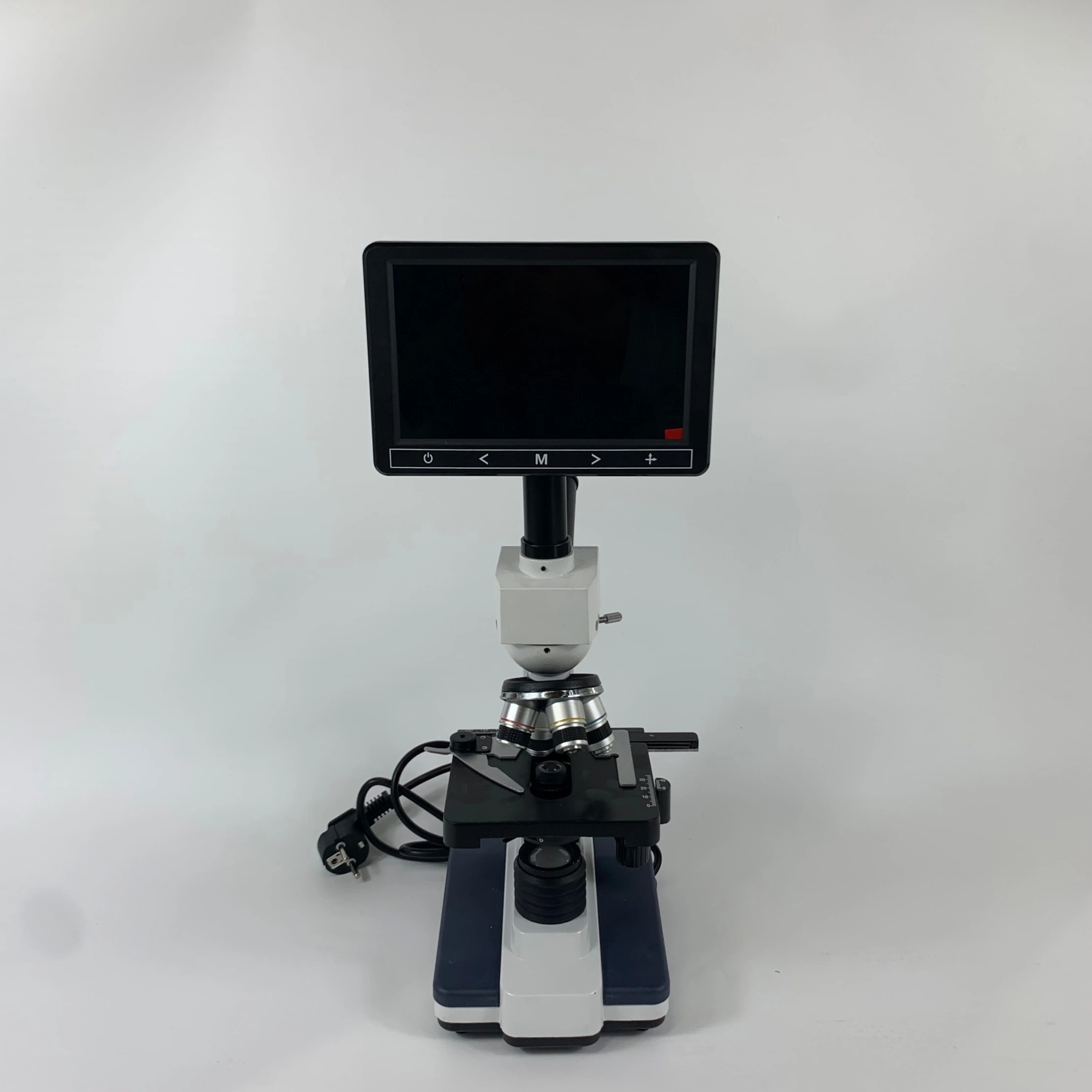 Dual Viewing Head Microscope with Screen Xsp-200V Manufacturer in Ningbo, China