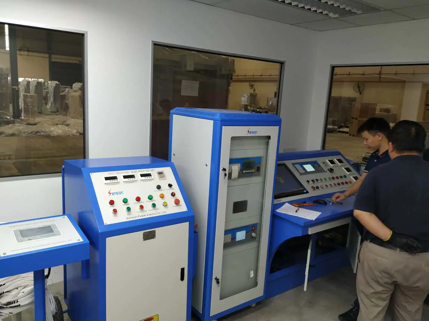 Automatic Transformer Test Bench with Load No Load Test (electrical test bench)