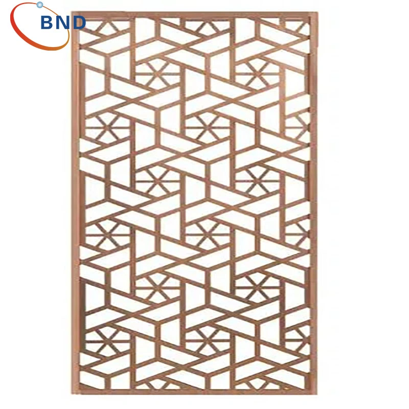 Customized Wrought Iron Modern Minimalist Screen Partition Decoration Office Hotel Hollow Decoration