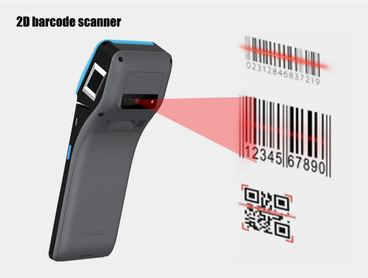 ISO7816 4G Ticket POS-Maschine Handheld Touch POS-Systeme mit NFC/IC/MSR/Reader Z500