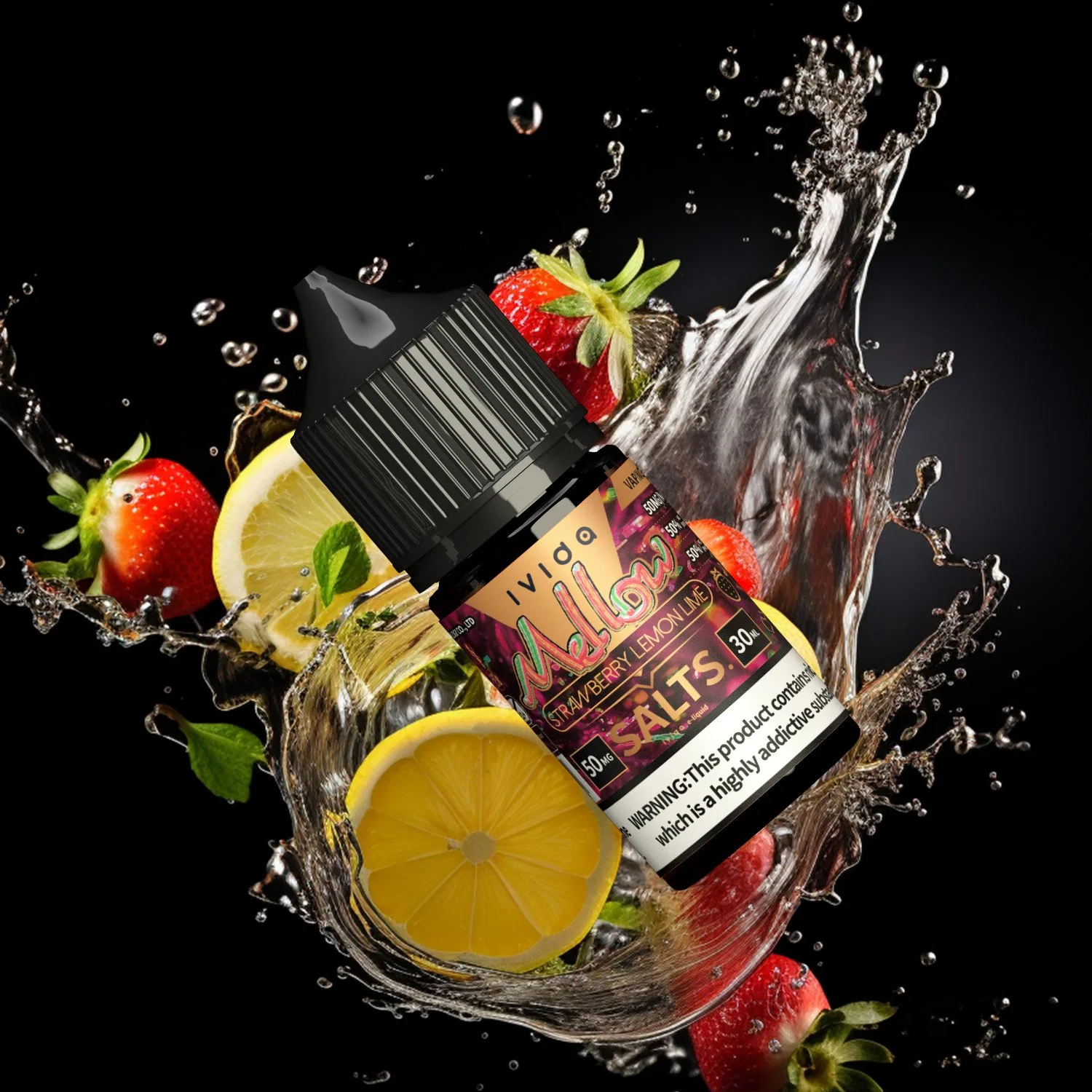 Ivida Mellow Wholesale/Supplier 1688 Made in China Authentic Xx Alibaba	Online Shopping	E Liquid Vape Juice Salt Oil Nicotine Bulk Distributor Supplier