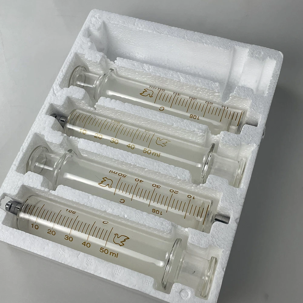 Aquapure O3 Resistant 1ml 5ml 10ml 20ml 50ml 100ml Ozone Luer Lock Glass Syringe