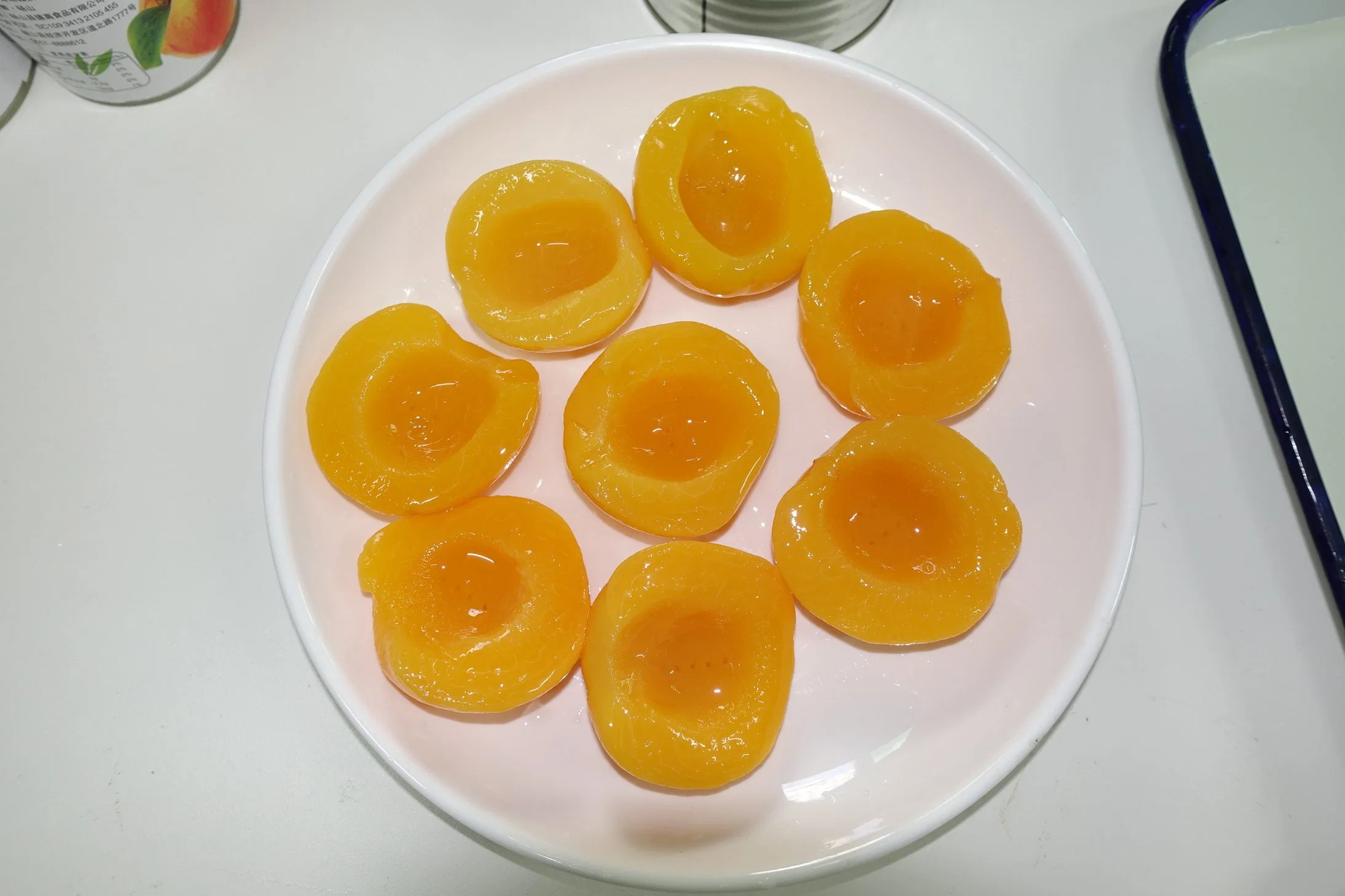 Yellow Cling Peach Halves in Heavy Syrup, Canned Fruit