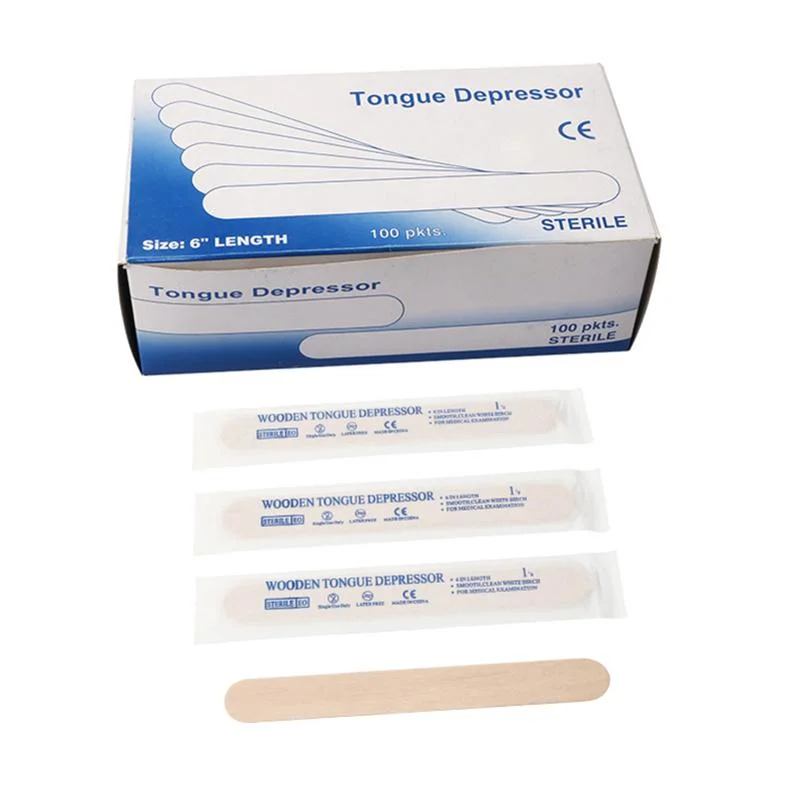 HD9 - Cheap Consumable Medical Wooden Tongue Depressor