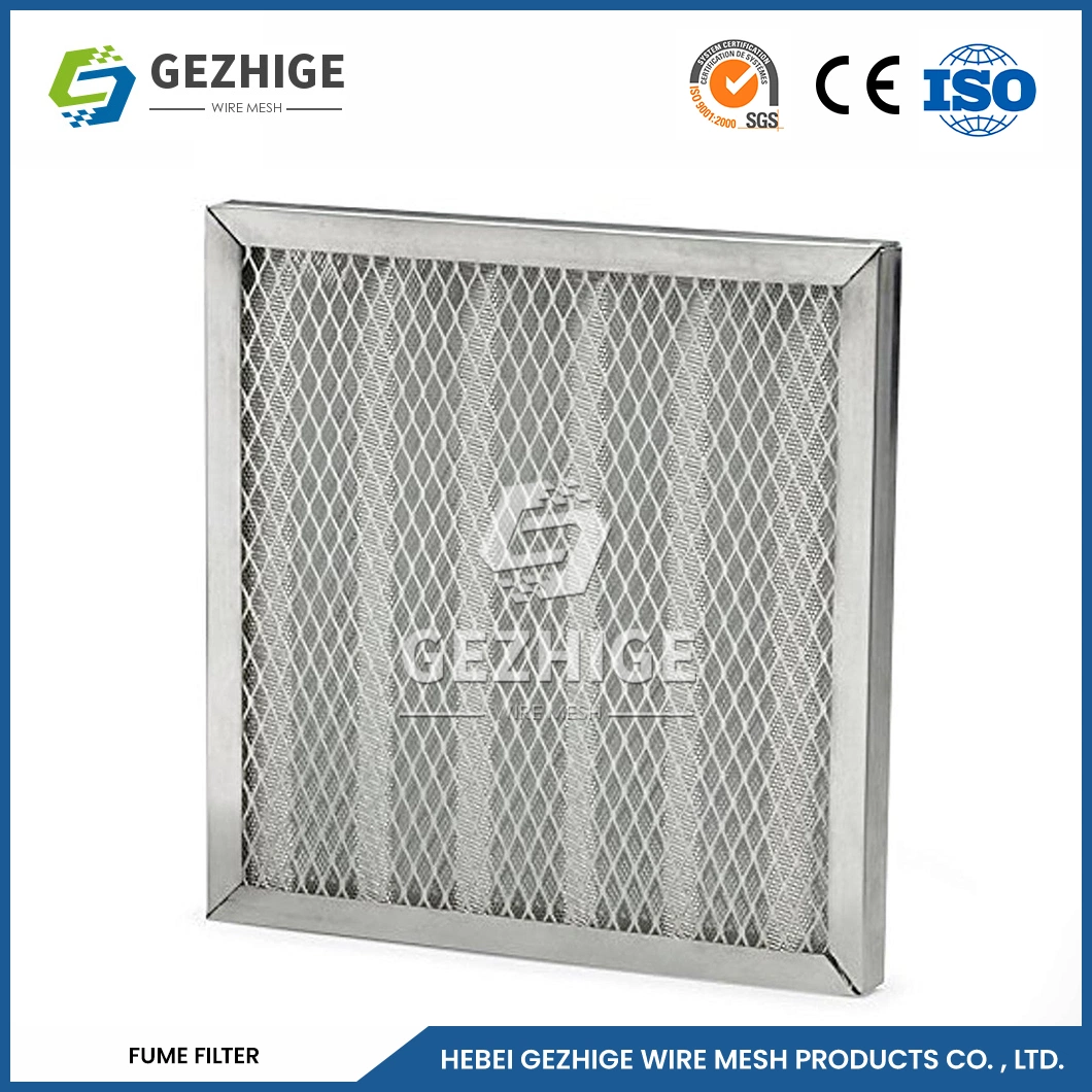 Limpiadores de humos Gezhige Filtro de Mangas de fibra sintética 24X24X1" para la unidad de tratamiento de aire