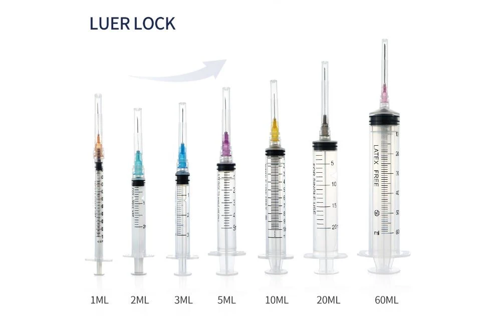 with Needle Vaccine Syringe CE Approved Competitive Price Customized CE ISO OEM 1ml 2ml 3ml 5ml 10ml 20ml 50ml 60ml Luer Lock Lure Slip Disposable Syringe