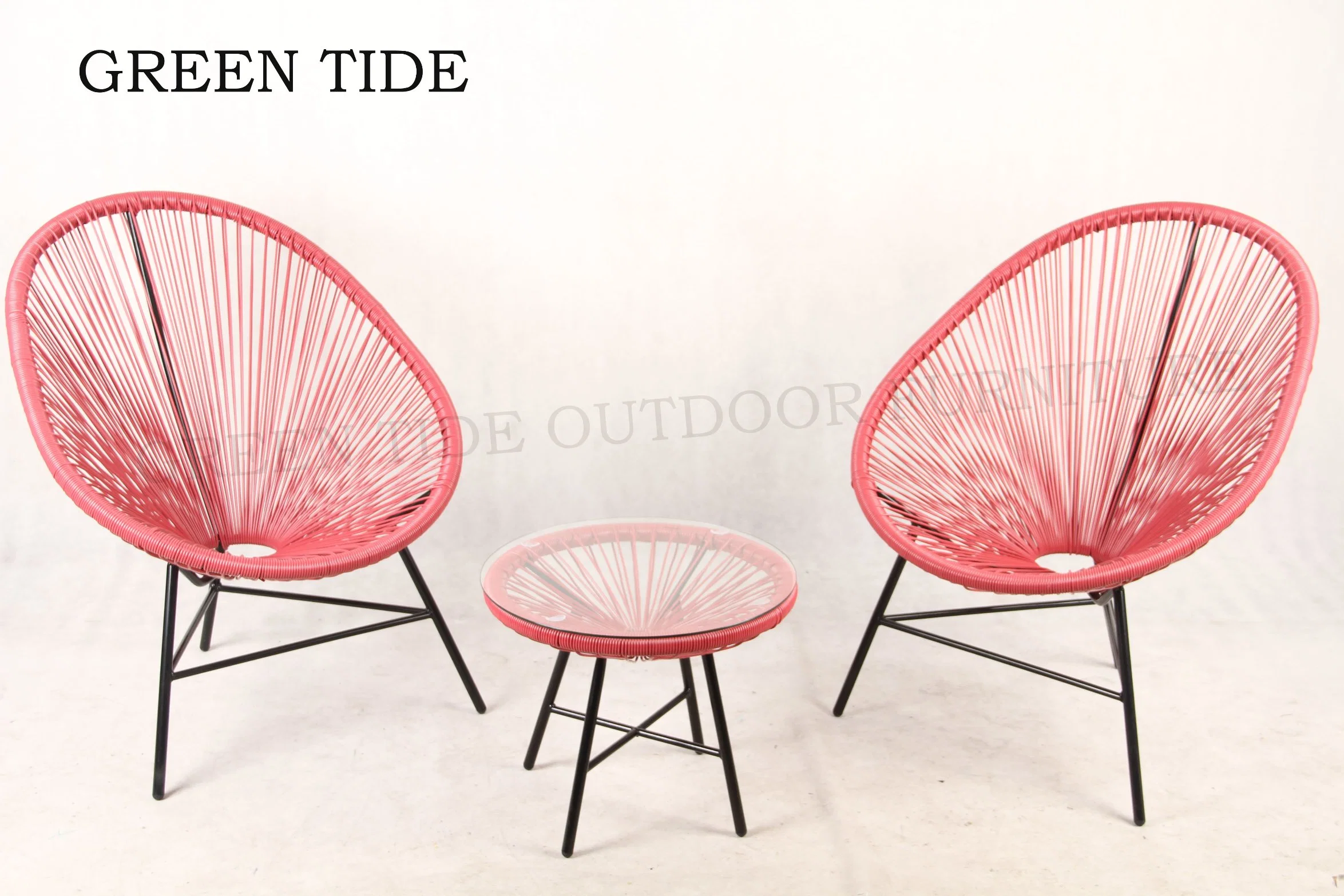 Outdoor Garden Furniture Round Egg Rattan Chair for Restaurant Home Hotel