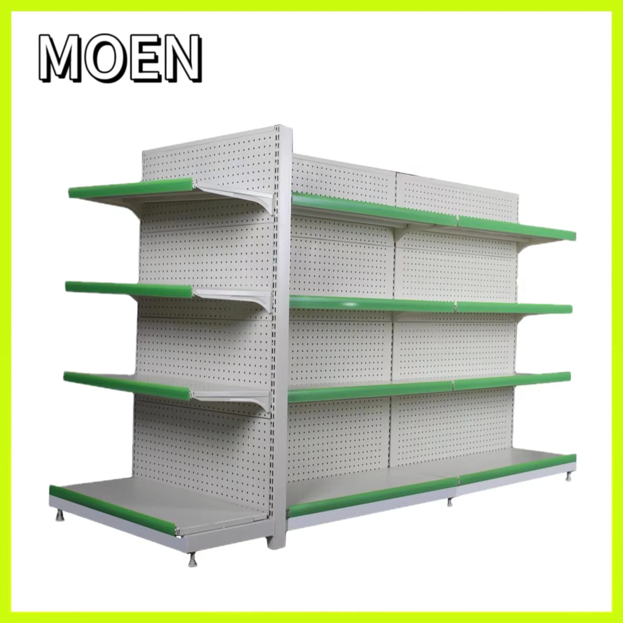 High quality/High cost performance  Metallic Gondola Shelving Display Stand Wall Mini Racks Supermarket Shelf