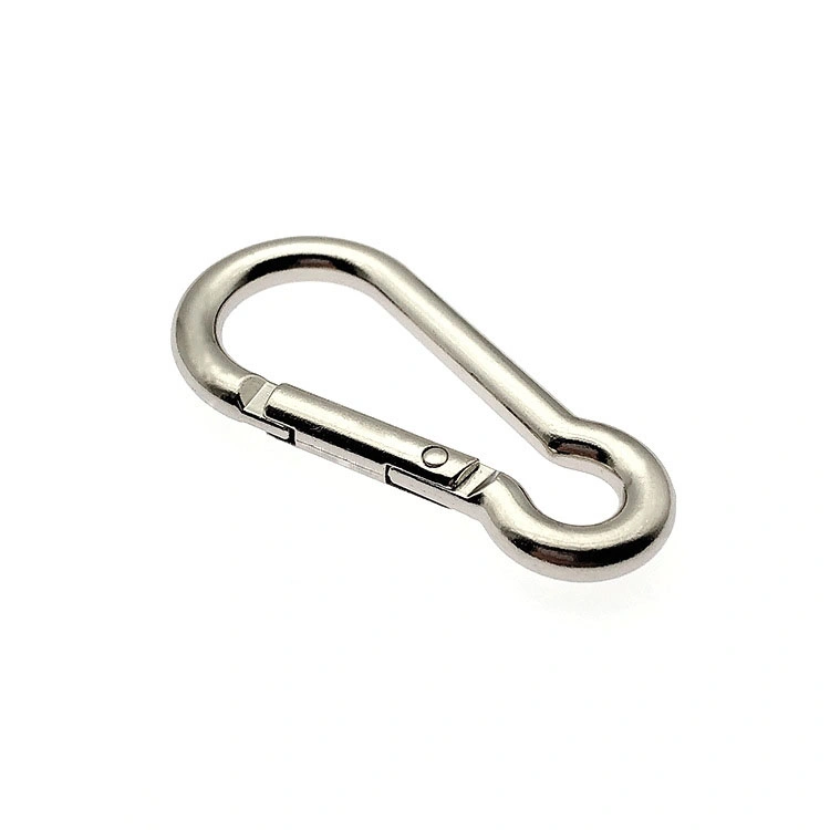 Fashion Jewelry DIY Silver Color Zinc Alloy Snap Hook Clasp Durable 50mmx24mm