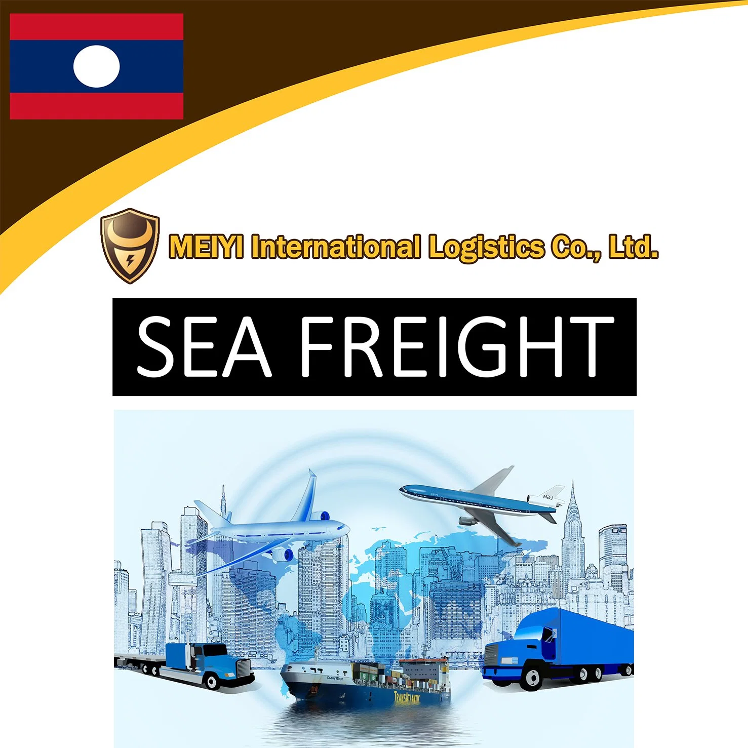 logistics service to Laos Shenzhen Guangzhou customs broker drop shipping freight forwarder air freight xxxx