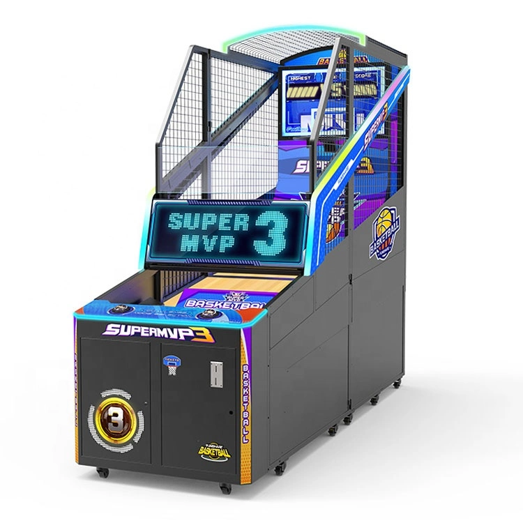 School Sports Indoor Basketball Arcade Game Machine Basketball Arcade Hoop