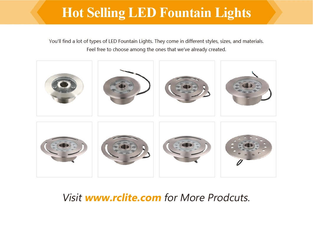 Fountain Light Underground IP68 Waterproof Durable Outdoor Lighting