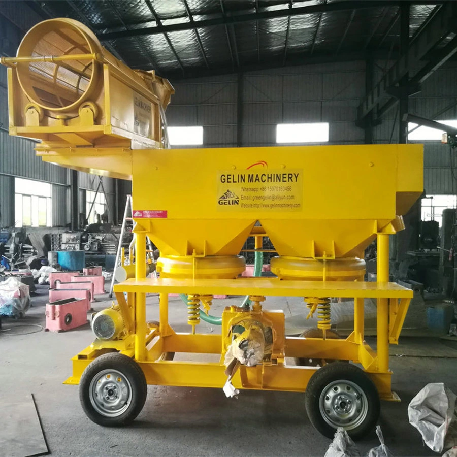 10-50 Tons Gold Ore Processing Plant Diamond Mining Equipment Machines