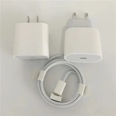 Us Plug USB Type C 20W Pd Wall Charger Type-C 20W USB-C Power Adapter for Phone 15/14/13/12/11 Fast Charger