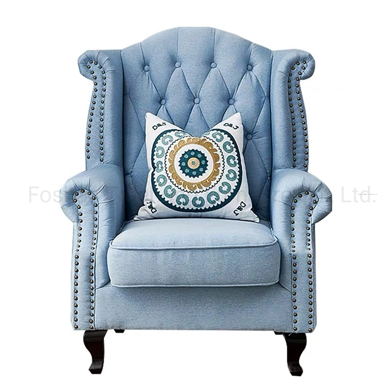 Comfortable Couch Sofa Furniture Fabric Stool Hotel Lobby Sofa Set Hotel Bedroom Sofa Chairs All Wooden Frame Sofa Furniture