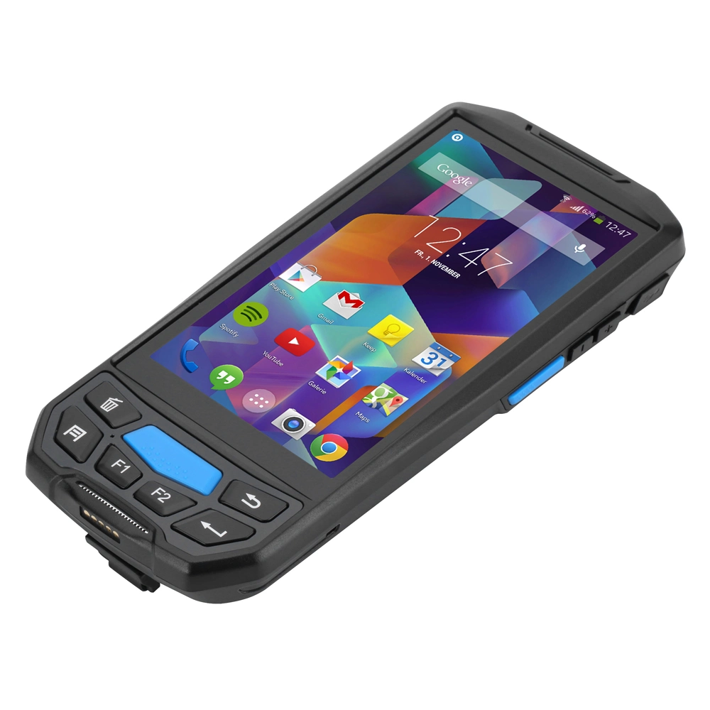 Scanner de codes-barres PDA portable Android avec lecteur UHF NFC Bluetooth